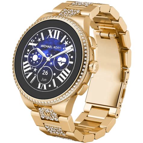 michael kors watch with microphone for calls|Women's Smartwatches & Bands .